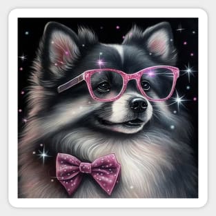 Cute Finnish Lapphund Sticker